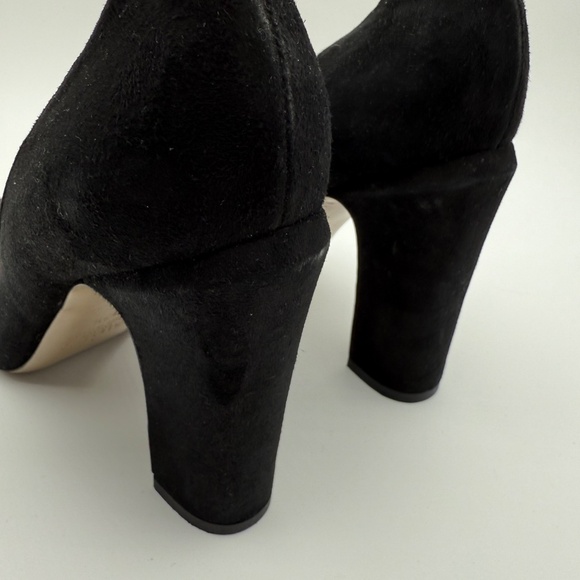 VALENTINO SUEDE ROUND TOE PUMPS SIZE 37.5 - Picture 5 of 6